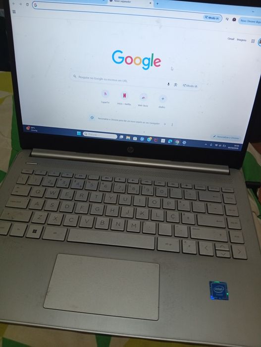 Notebook HP processador Intel