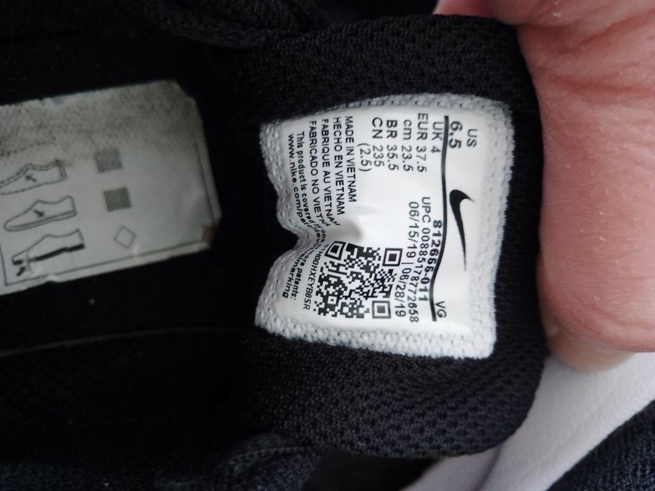Buty Nike 37,5,czarne