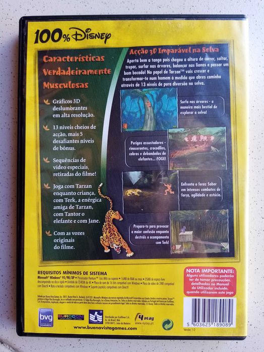 Jogo PC - Disney´s Tarzan