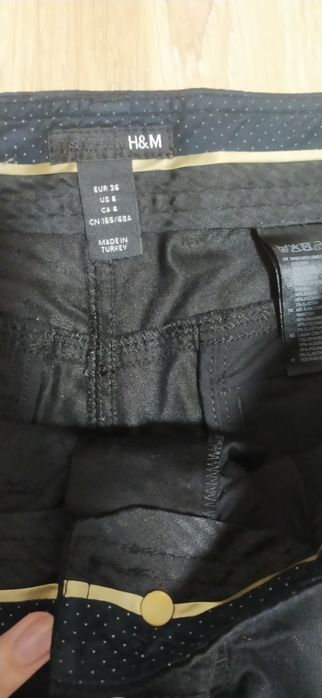 капрі брюки h&m чорні в ідеальному стані