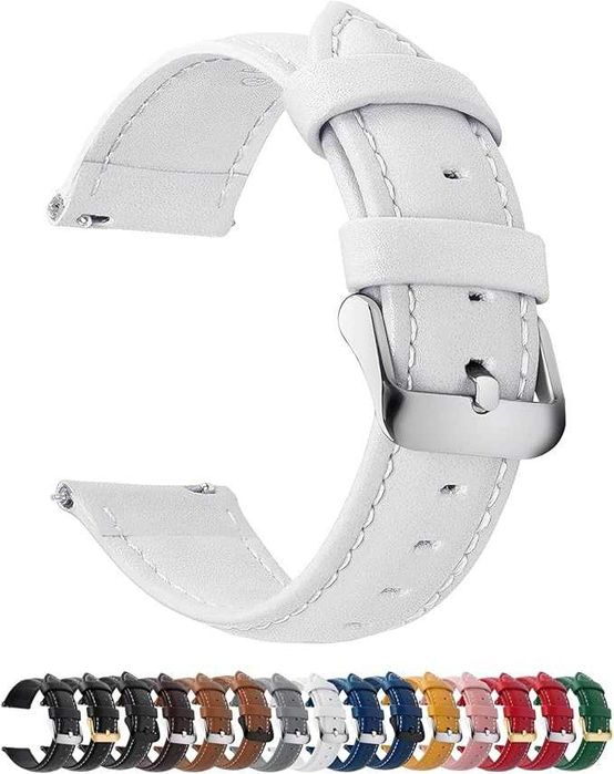 Pasek do zegarka biały 20mm