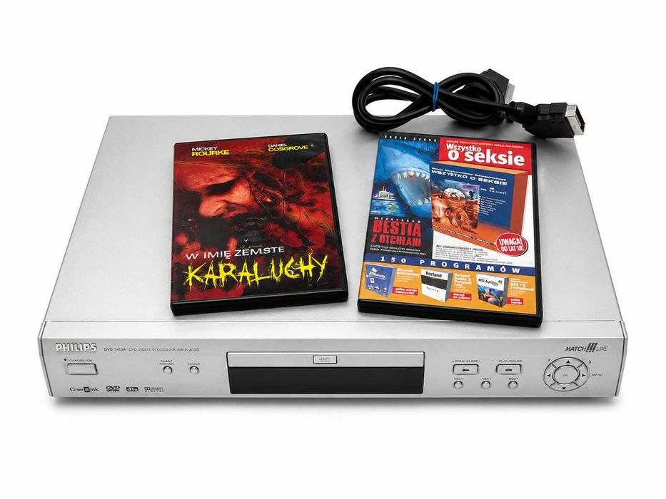 Philips DVP 763SA odtwarzacz DVD/SACD + przewód SCART