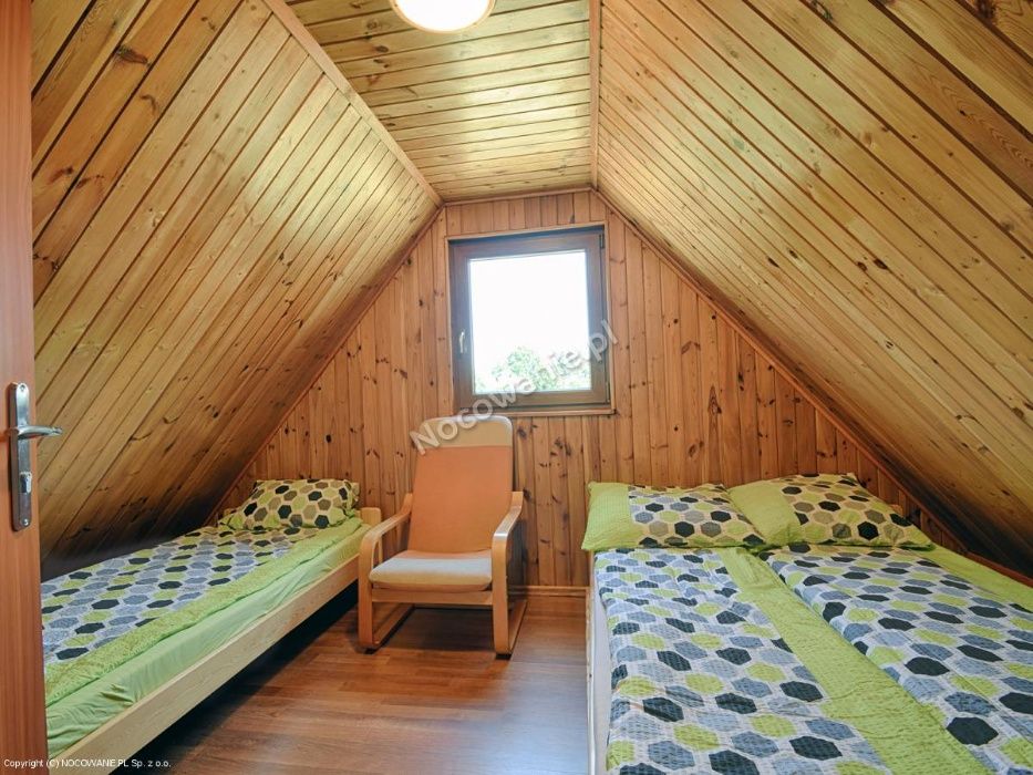 domki letniskowe/całoroczne, jezioro, Łubowo Zacisze ,kominek, pomost