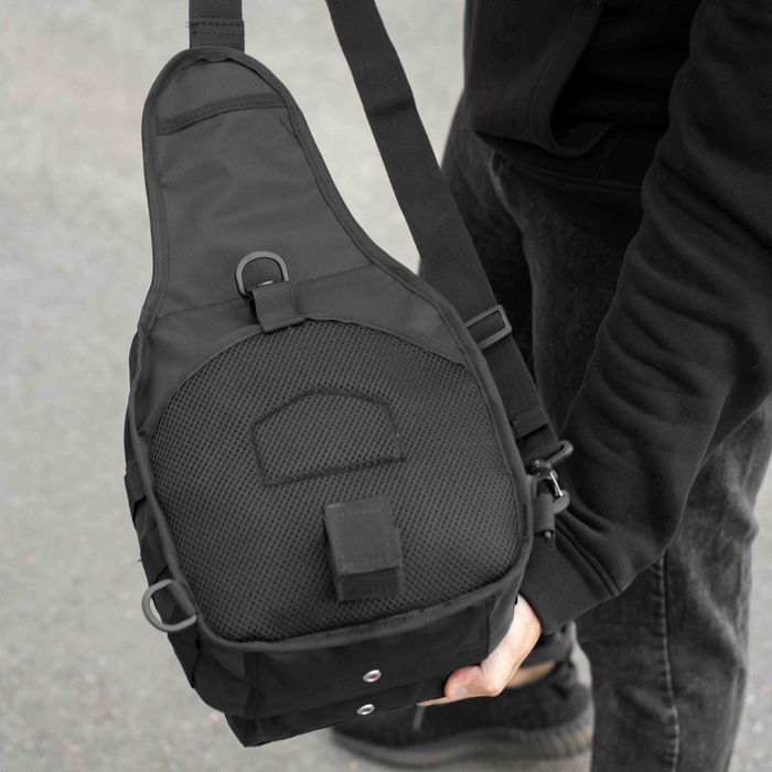 Тактична сумка нагрудна слінг через плече з MOLLE якісна