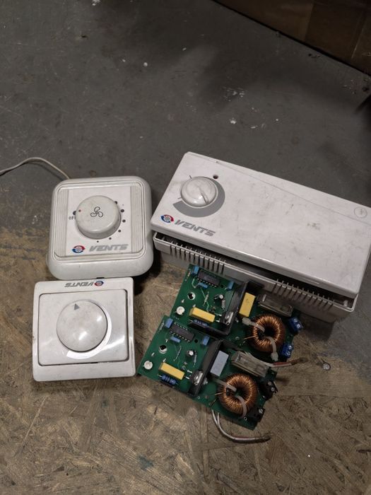 Регулятор оборотов вентилятора. Vents