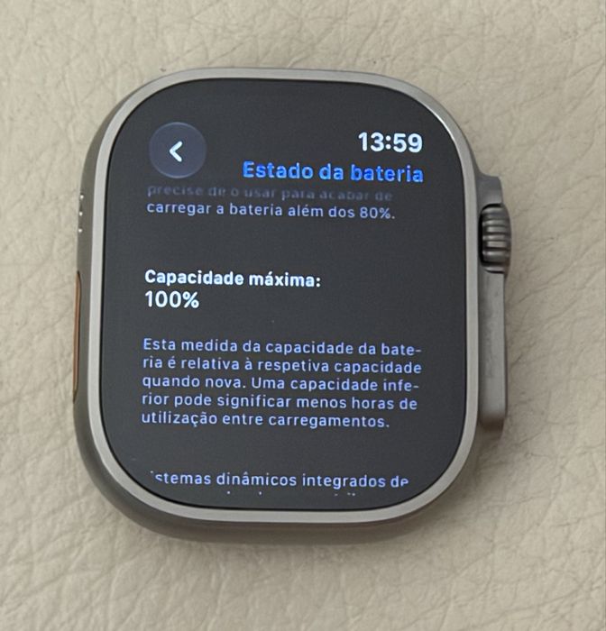 Apple Watch Ultra 3 49mm Natural TI AB Ocean Band