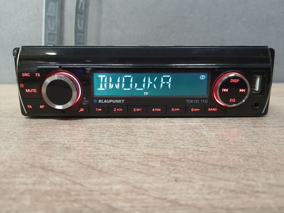 Radio samochodowe Blaupunkt TOKYO 110 karty SD, USB, AUX, RDS, Zadbane