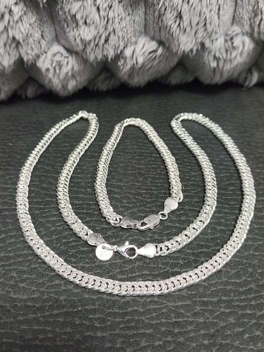 Colar e Pulseira Imperyum Prata