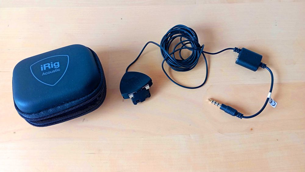 iRig Acoustic - Microfone/Interface para Guitarra com Estojo