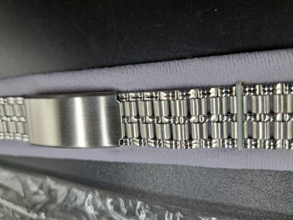 Nowa bransoletka męska do zegarka Haka ze stali nierdzewnej 18 mm