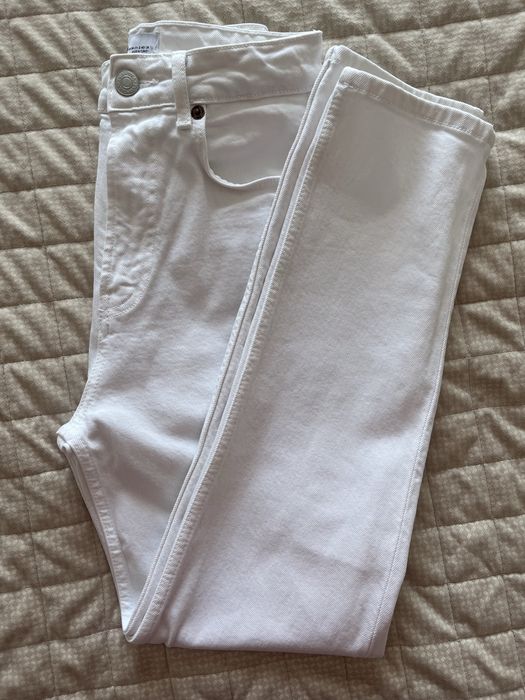 Białe mum jeans Zara 34