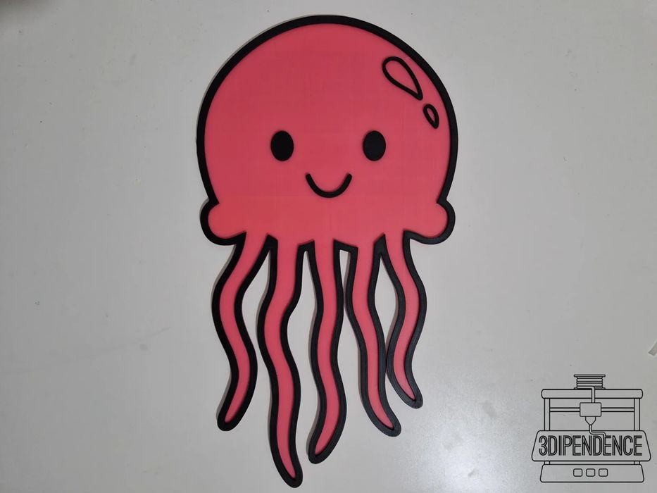 Decoração de Parede Água-Viva Fantástica