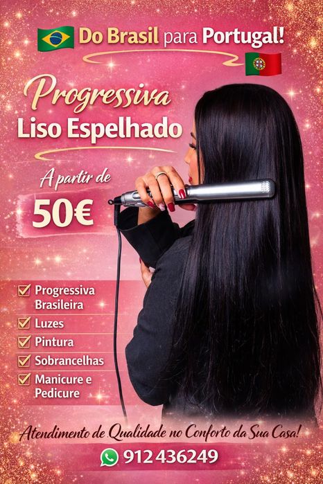 Progressiva direto do Brasil para Portugal