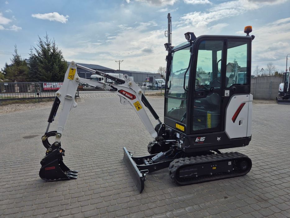 Bobcat E16  Bobcat E16 R2 Nowy model Minikoparka 1.6T | Stage V | Gwarancja 3 lata