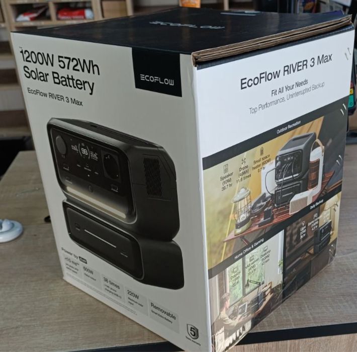 Зарядна станція EcoFlow RIVER 3 Max