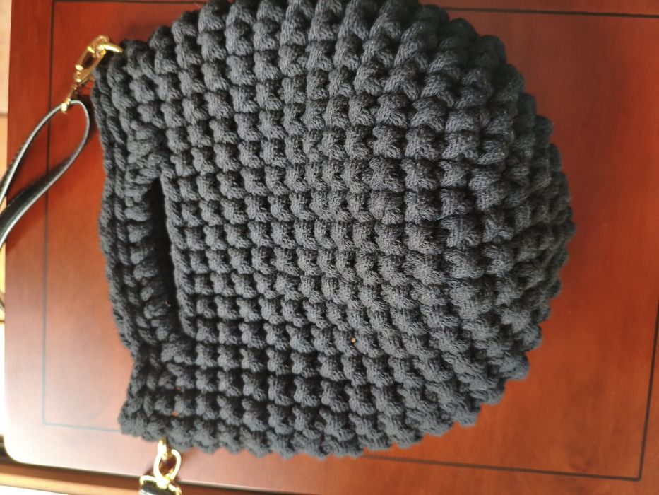Torba ze sznurka bawełnianego Hand made
