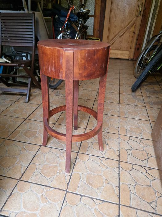 taboret drewniany