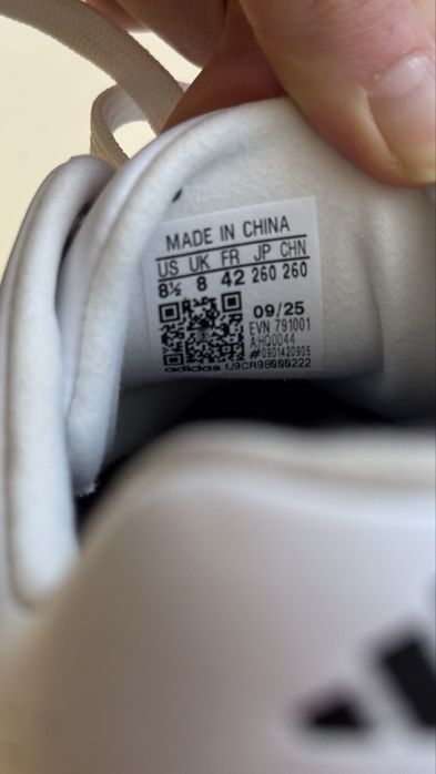 Кроссовки ботинки для гольфа с шипами adidas 26см