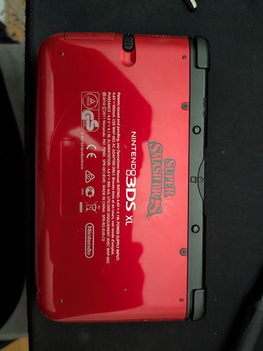 Old Nintendo 3DS XL Edição Limitada Super Smash Bros. Com The Legend of Zelda: Ocarina of Time 3D