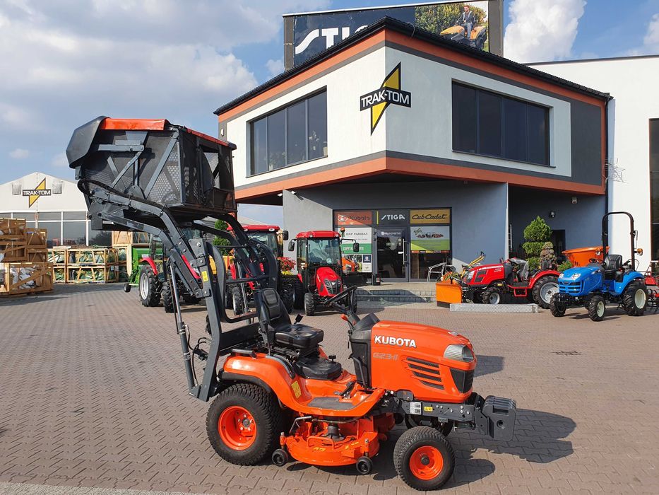 Profesjonalna kosiarka Kubota G23IIHD górny wysyp, super stan