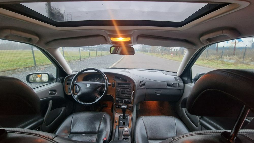 Saab 9-5 95 2.3T Automat Tempomat Hak Podgrzewane Wentylowane Skóry