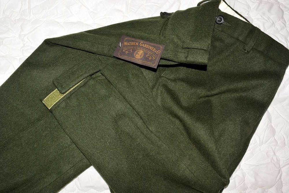 Knickers de caça em Loden