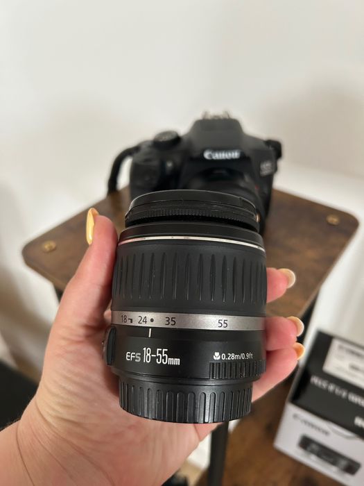 Aparat CANON EOS 1300D + obiektyw RF 50mm f/1.8