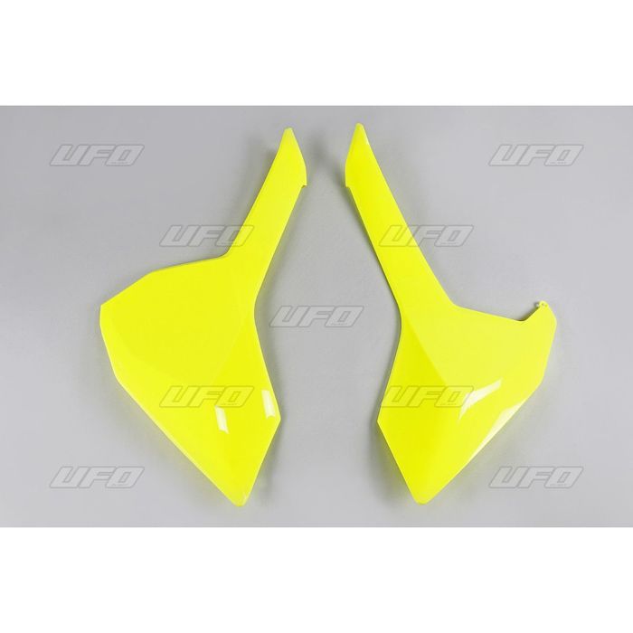 paineis laterais traseiros ufo amarelo fluor husqvarna te / fe / fc