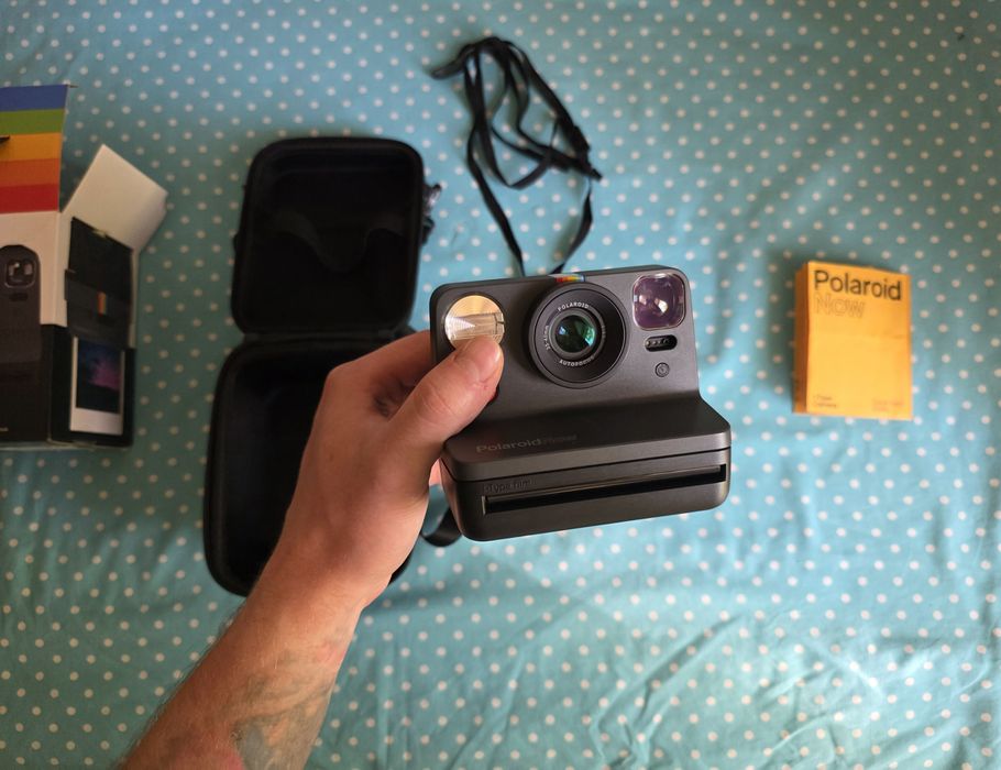 Polaroid Now ‐ Black, Autofocus i-Type