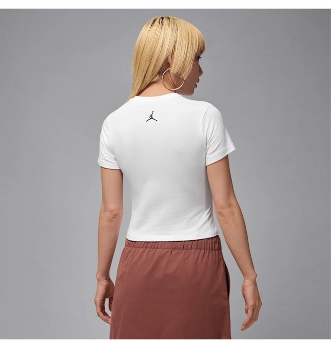 Футболка Air Jordan Brk Ss Tmid Gfx Tee Bb White IH2531-100