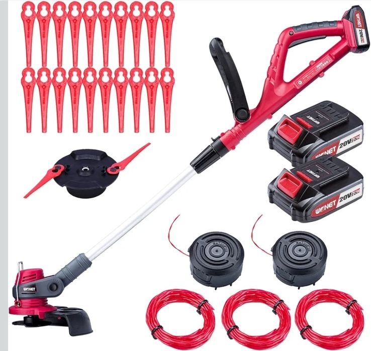 Podkaszarka Akumulatorowa do trawy "WONET" 2x akumulator W045