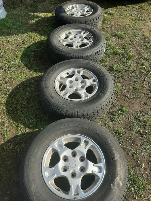Alufelgi 16 cali Mitsubishi 6x139.7 + opony 265/70/R16