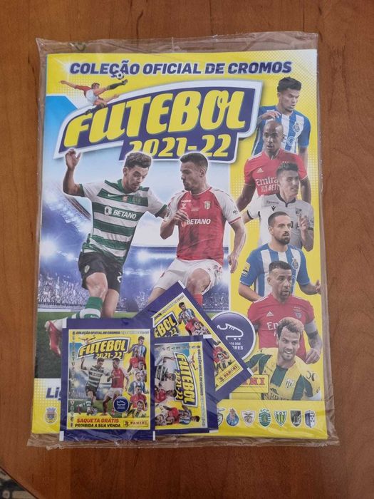 Caderneta Futebol 21 - 22 Completa + Starter Pack