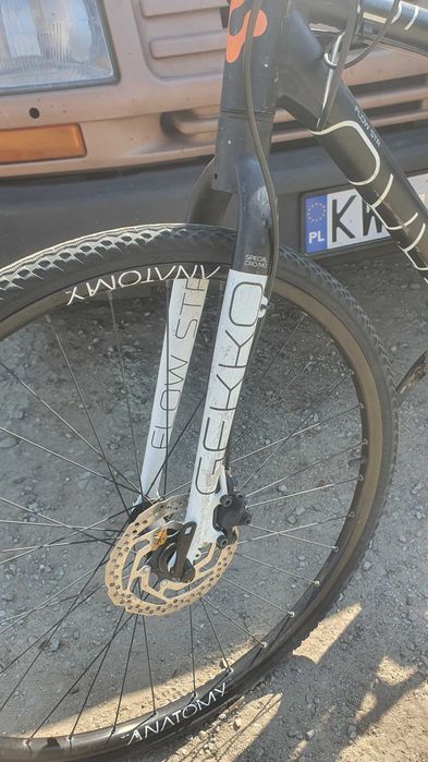 Miejski Rower Gekko Flow STR rozmiar M 18" Hamulce Hydrauliczne Gravel