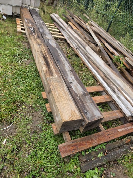 Bele kantówki na budowę na wiate