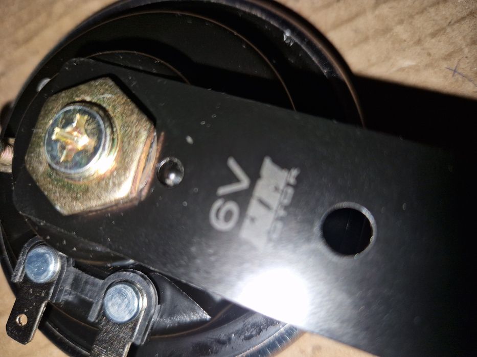 Nowy chrom sygnał dzwiekowy 6v wsk shl wfm Simson jawa mz komar motory