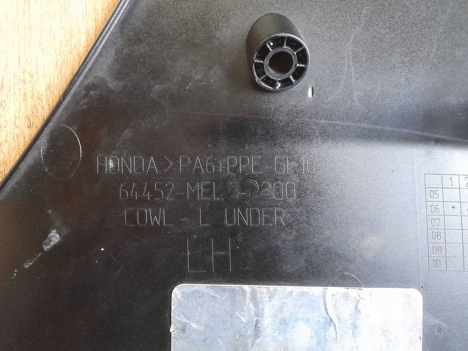 Carenagem Lateral Inferior  OEM HONDA CBR 1000RR 2007