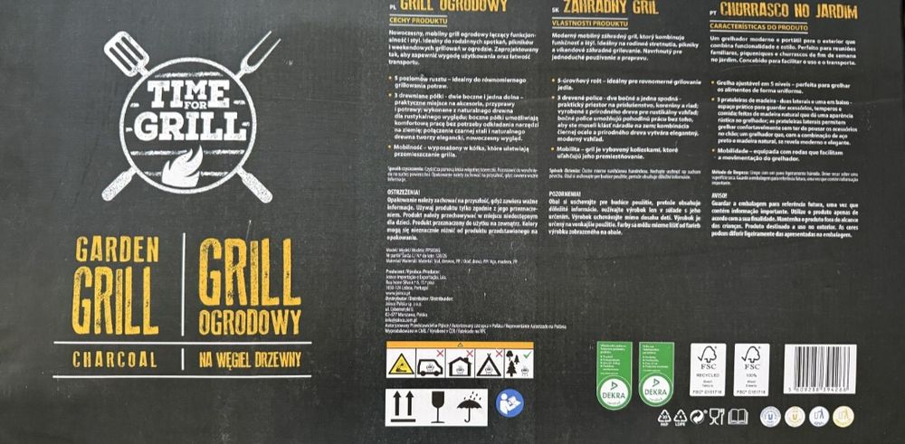 Nowy grill sprzedam