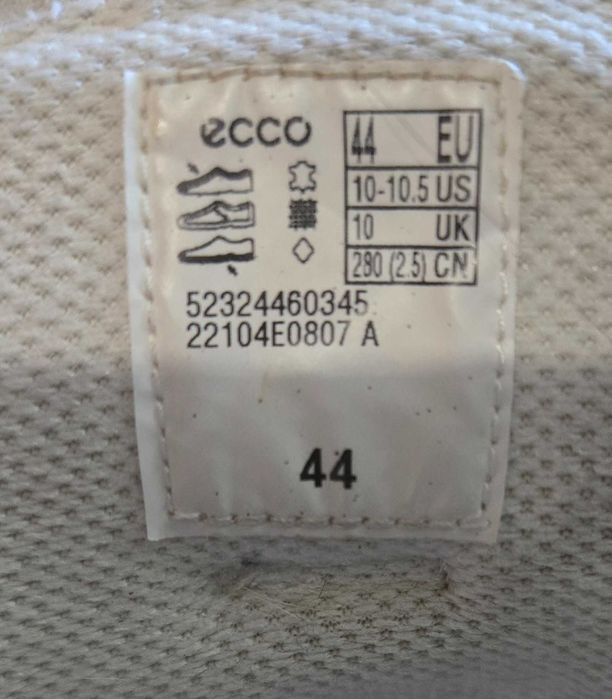 " Ecco" кожаные кроссовки