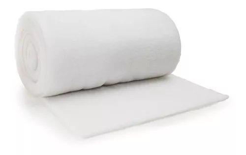 Manta acrílica (poliéster) para filtros de aquário. 150x20cm