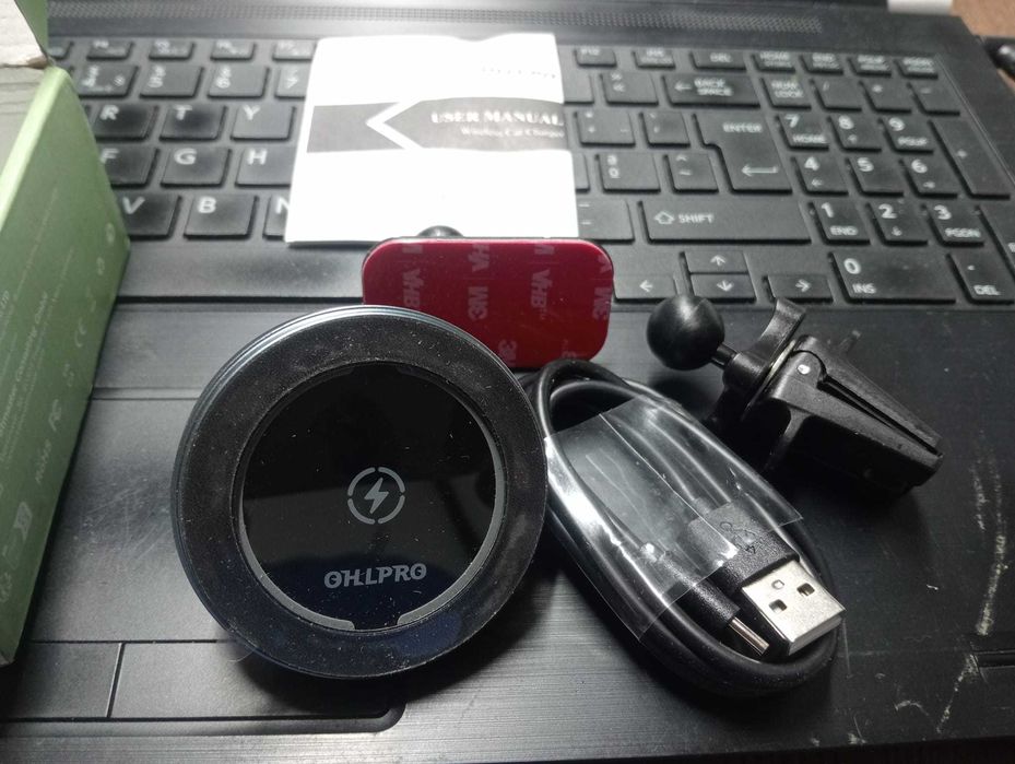 Suporte Magnético  OHLPRO W11C – Alumínio e Carregamento USB-C