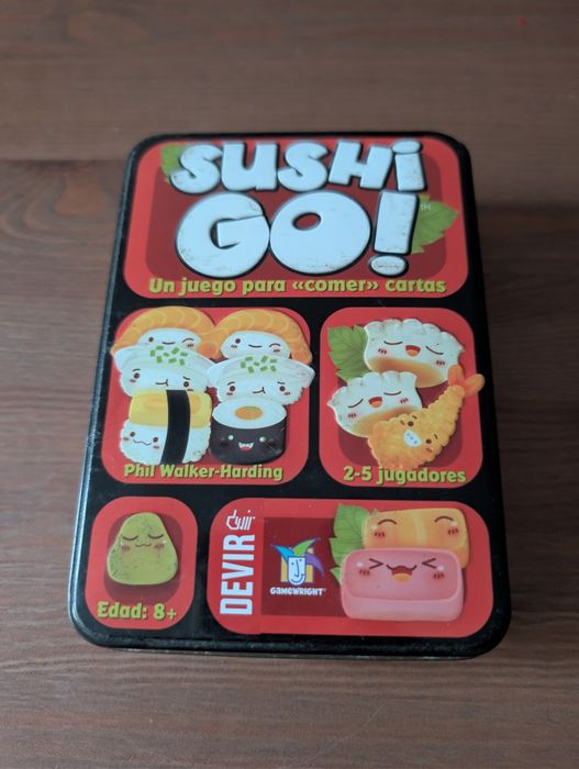 Sushi Go! - jogo de tabuleiro