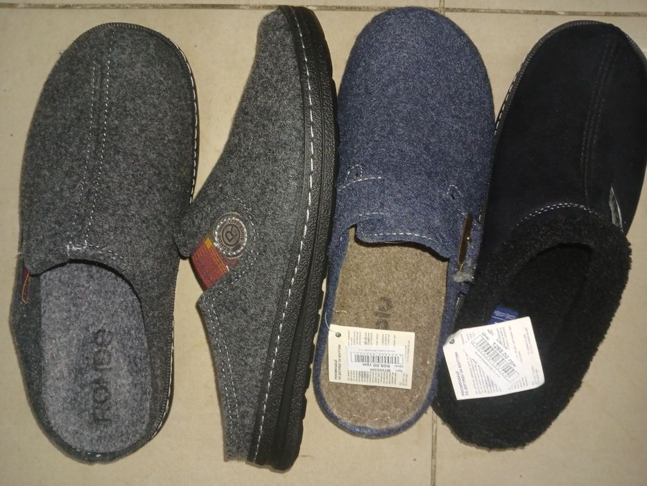 Тапочки Капці  войлок ROHDE р.40,41,42,43,44,45 фетр INBLU