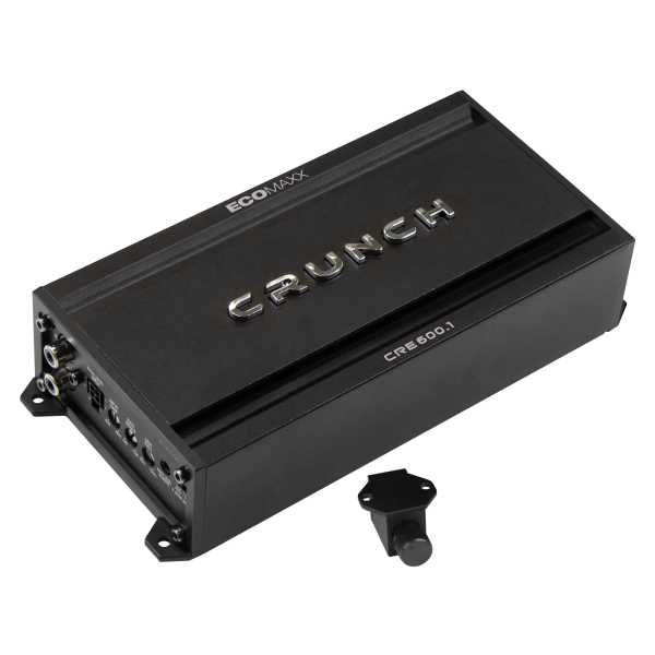 Crunch CRE600.1 wzmacniacz monoblock jednokanałowy, moc RMS 1x600 Wat 1 Ohm EM-AUDIO Tomaszów Lub  Wysyłka Gratis! Super cena!
