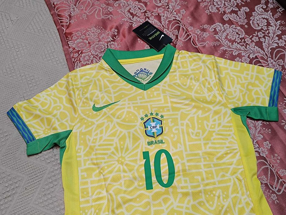 Camisola CRIANÇA Equipamento Brasil NEYMAR JR. | NOVO