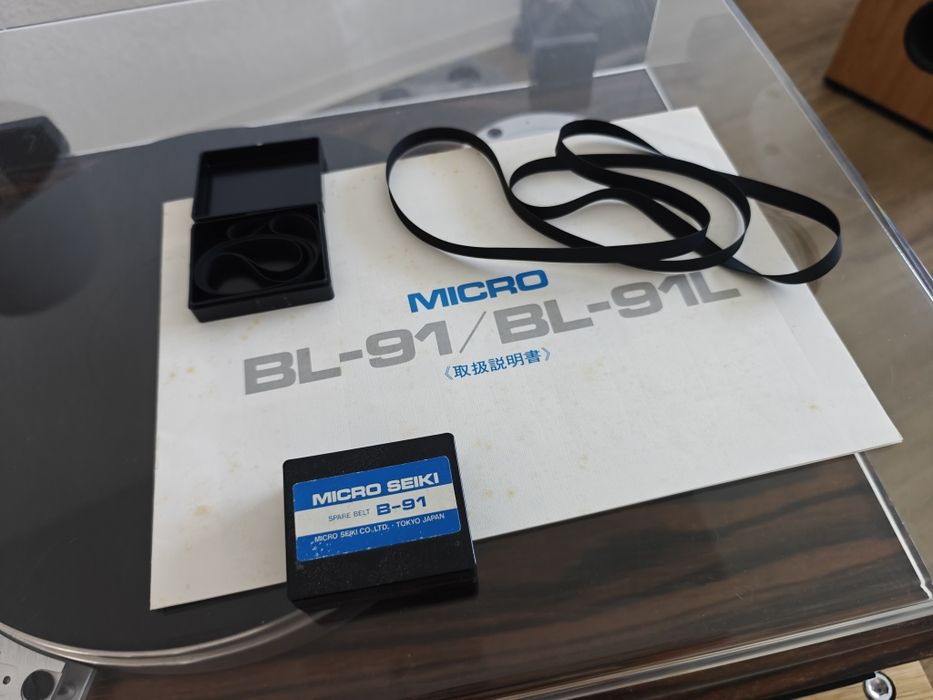 Micro Seiki BL-91 gramofon z A-1204