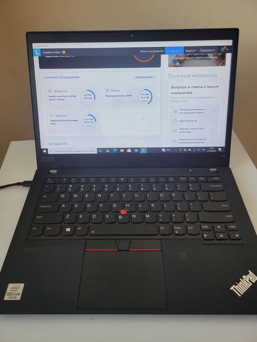 Lenovo ThinkPad T14 i5-10310U/16gb/256ssd/ FHD Сенсорний Ідеал
