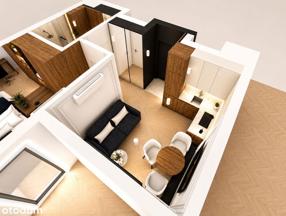 Gotowe| Nowe | 2 pokoje 32 m²| Ostatnie piętro| Balkon| Przy Parku