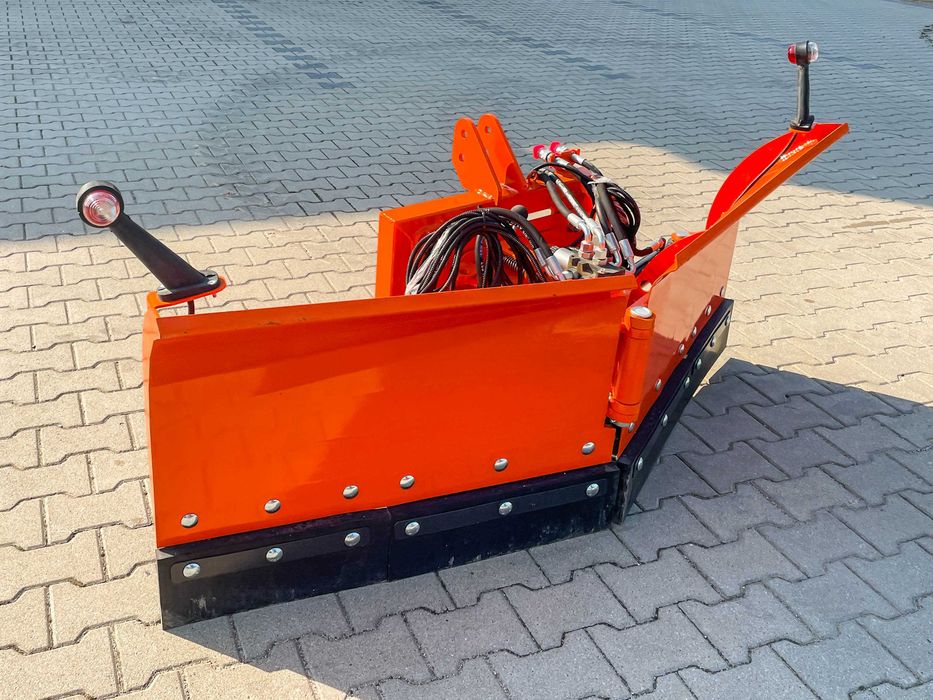 Pług Śnieżny do śniegu Strzałka komunalny składany Hydrauliczny TUZ