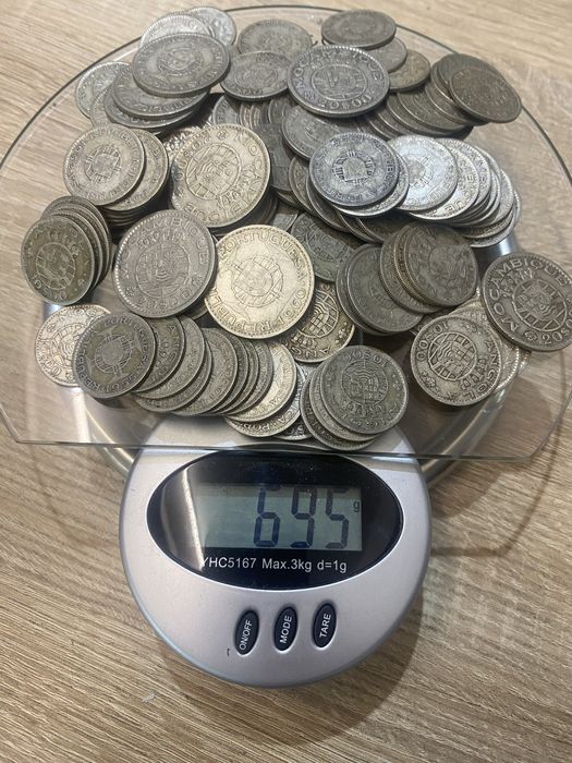 Moeda Lote 4 PRATA 695 Kg.x 720% = 500 Gr. PRATA FINA